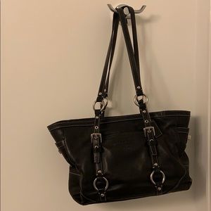 Coach Black Leather Purse